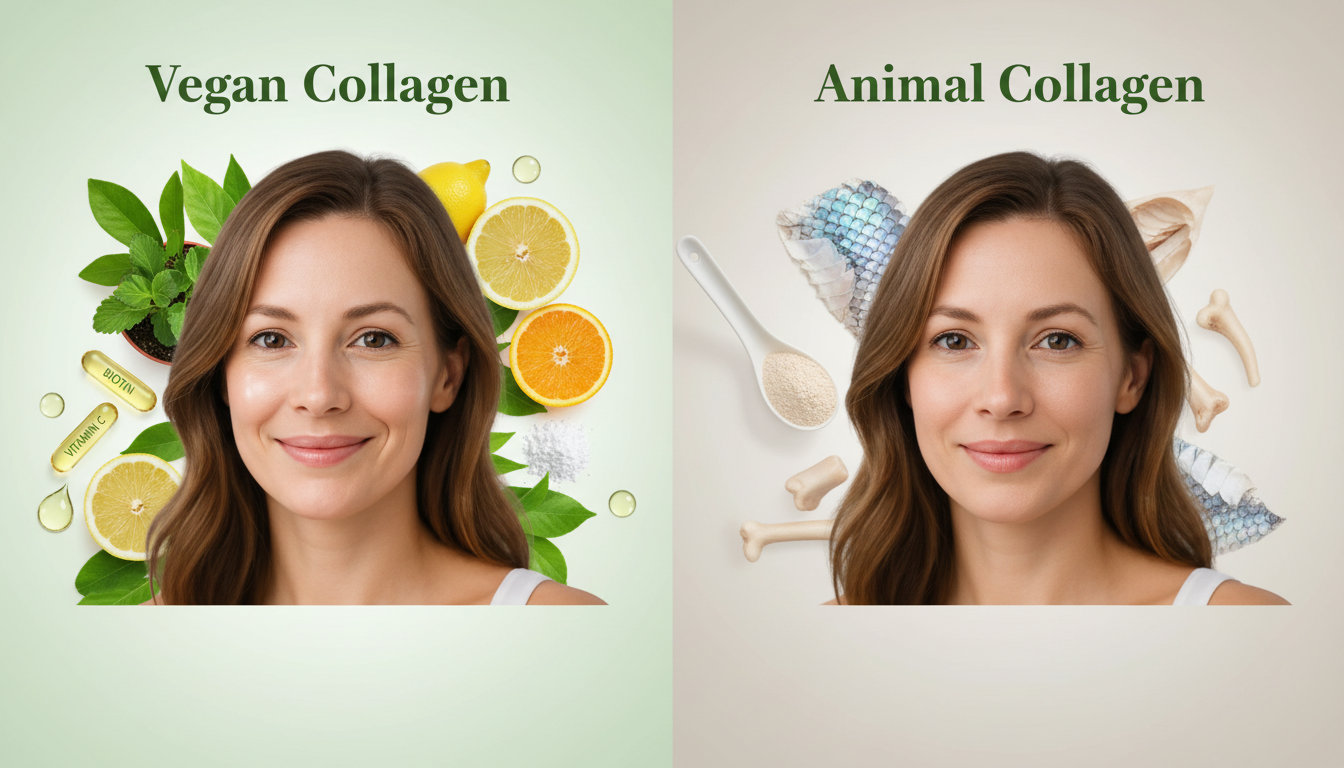 Vegan Collagen vs. Animal Collagen | Which Is Better For Skin & Health?