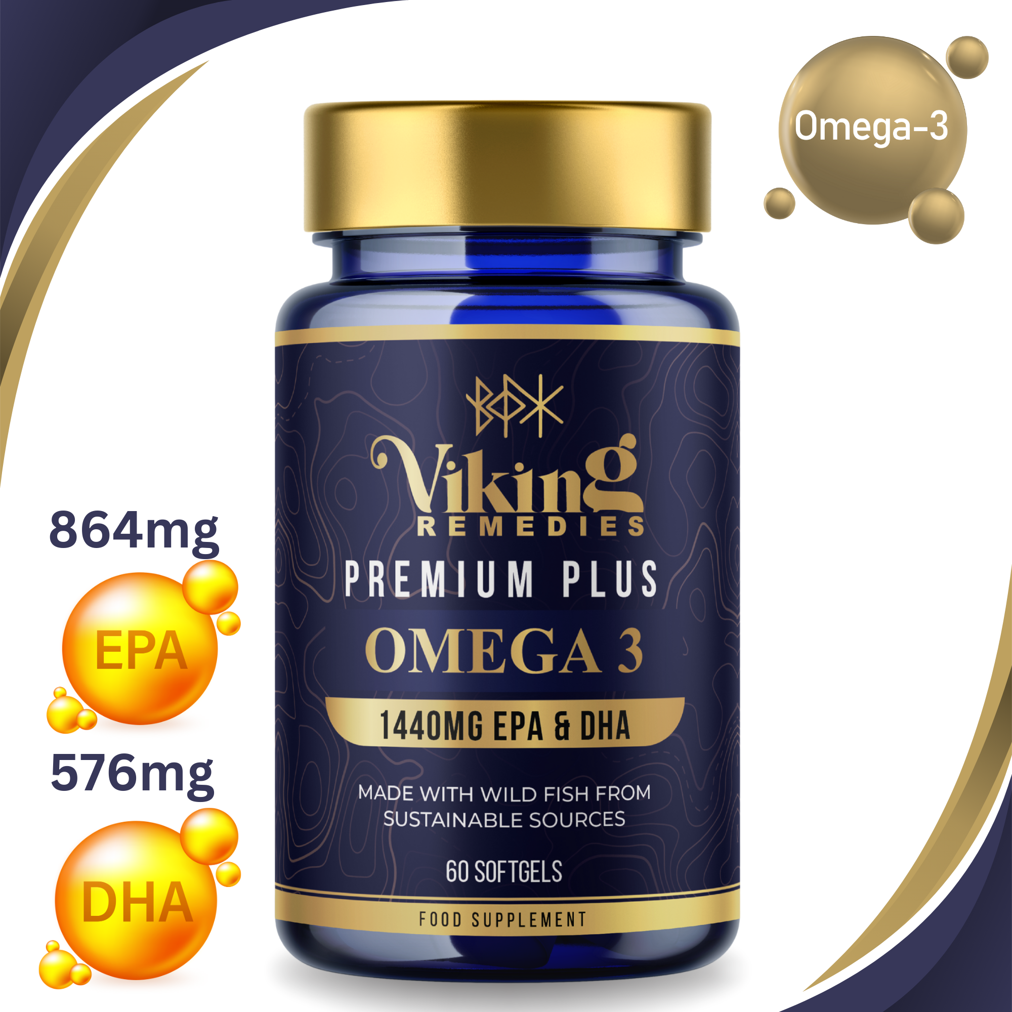 Premium Plus Omega-3 High EPA/DHA