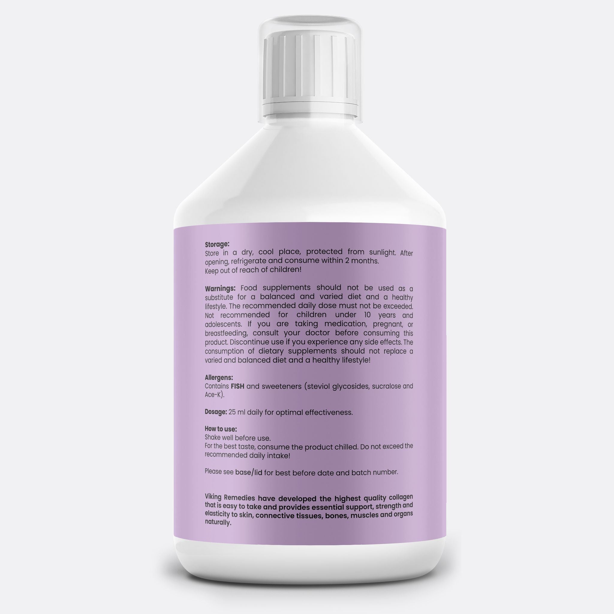Advanced Calm & Glow collagen formula featuring 10,000mg marine collagen, calming ashwagandha, and magnesium to boost skin health, joint support, and relaxation. Delicious berry flavour. 500ml supplement drink.