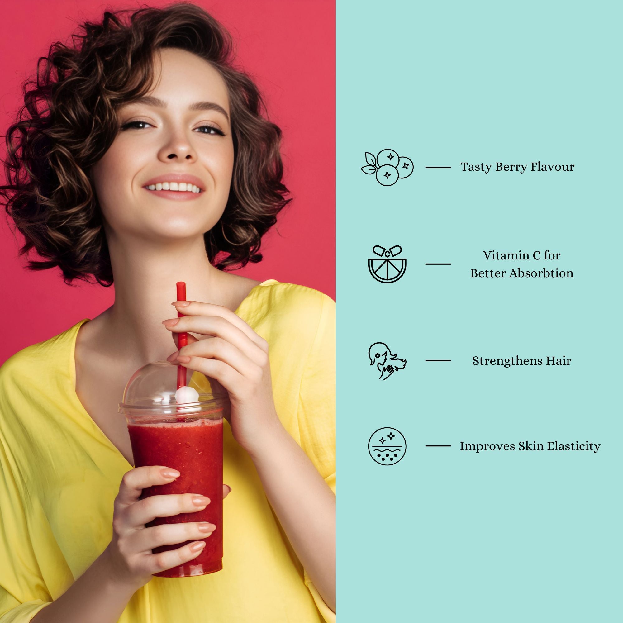 Marine Collagen Liquid 500ml supplement – high-strength formula for beauty from within, with essential amino acids for skin and joints.