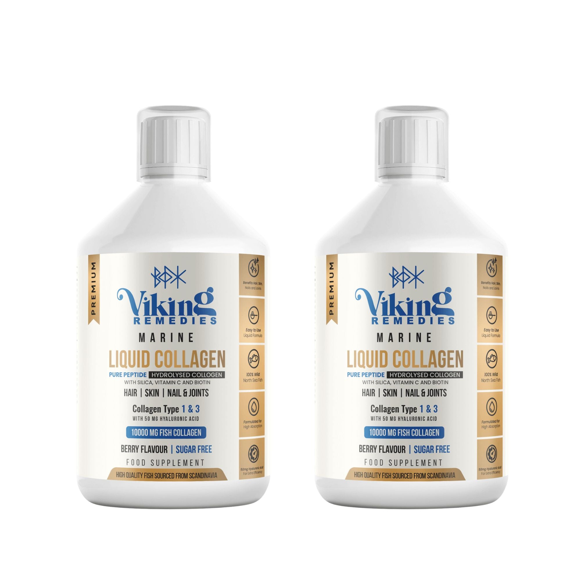 2 X 500ml Marine Collagen Liquid 500ml