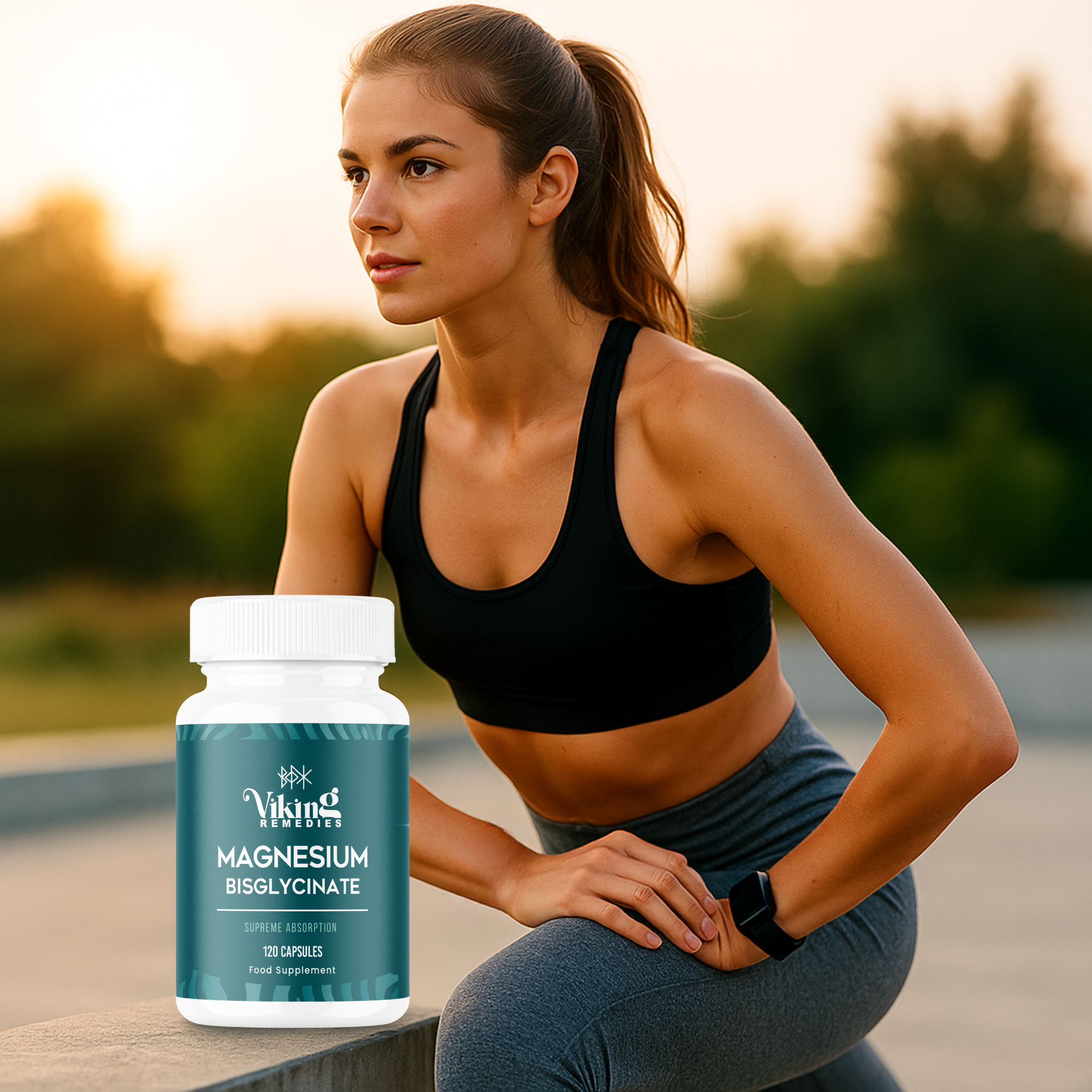 High-quality Magnesium Bisglycinate supplement, ideal for muscle relaxation and restful sleep.