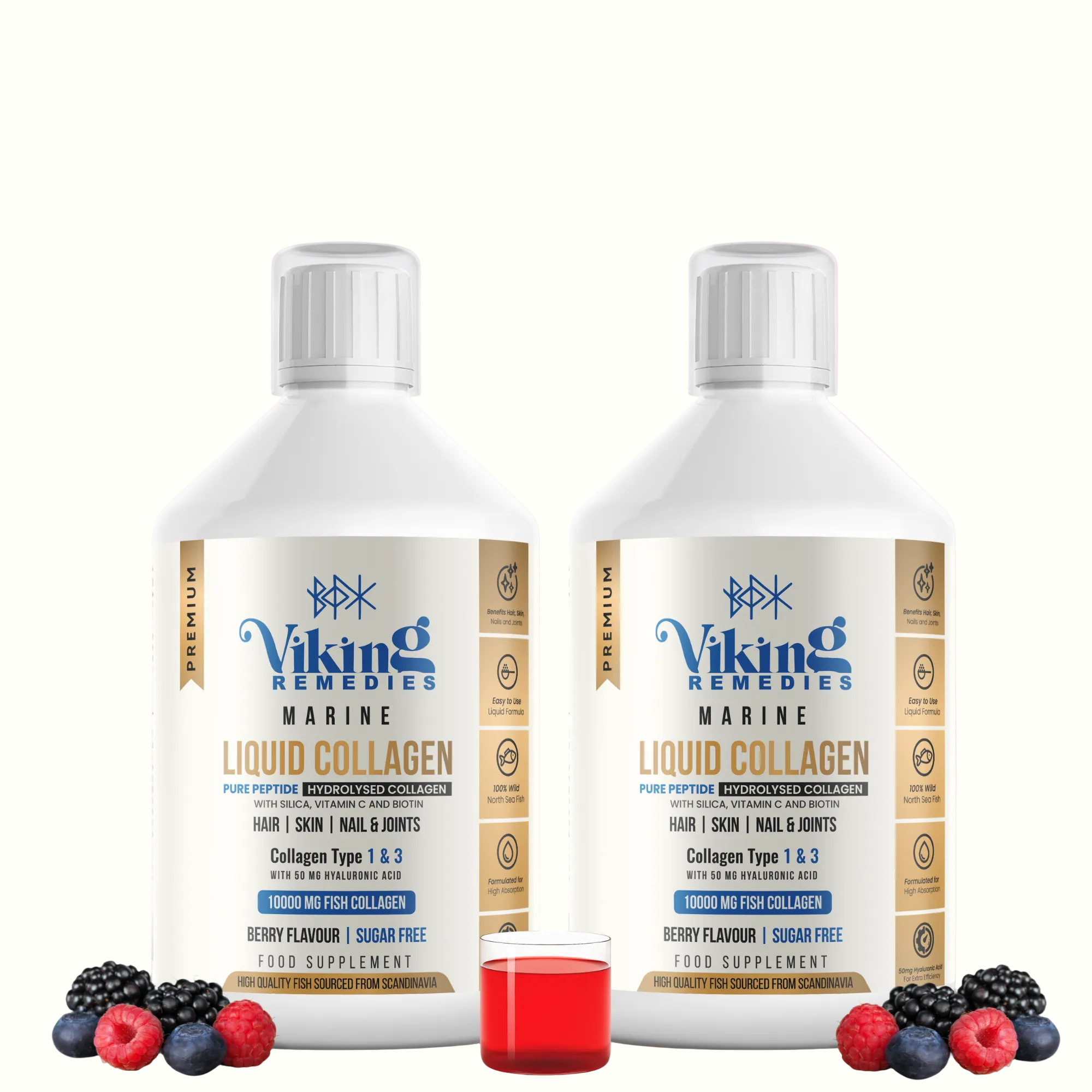 2 X 500ml Marine Collagen Liquid 500ml