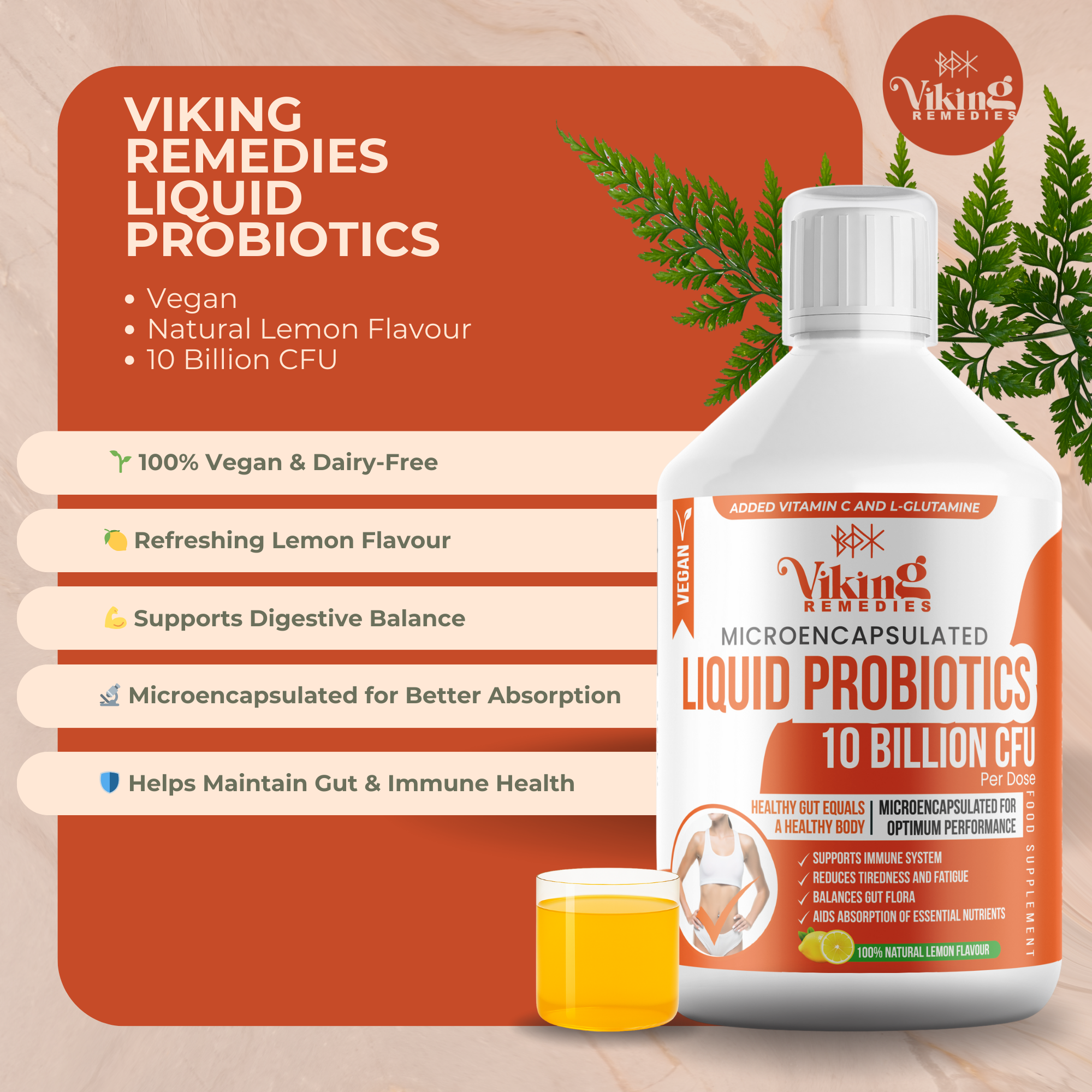 Probiotic Complex 500ml 33 Day Supply