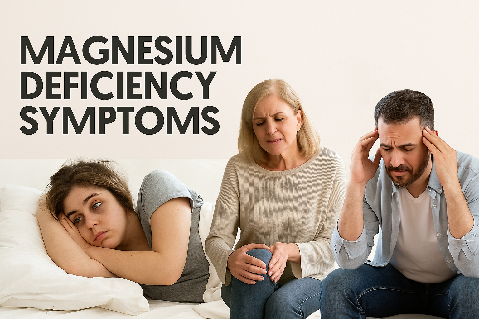 Magnesium Deficiency Symptoms: How to Tell if You Need Supplements
