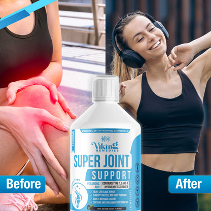 Advanced Super Joint Collagen with Turmeric and MSM – supports healthy cartilage, reduces joint pain, and improves overall mobility.