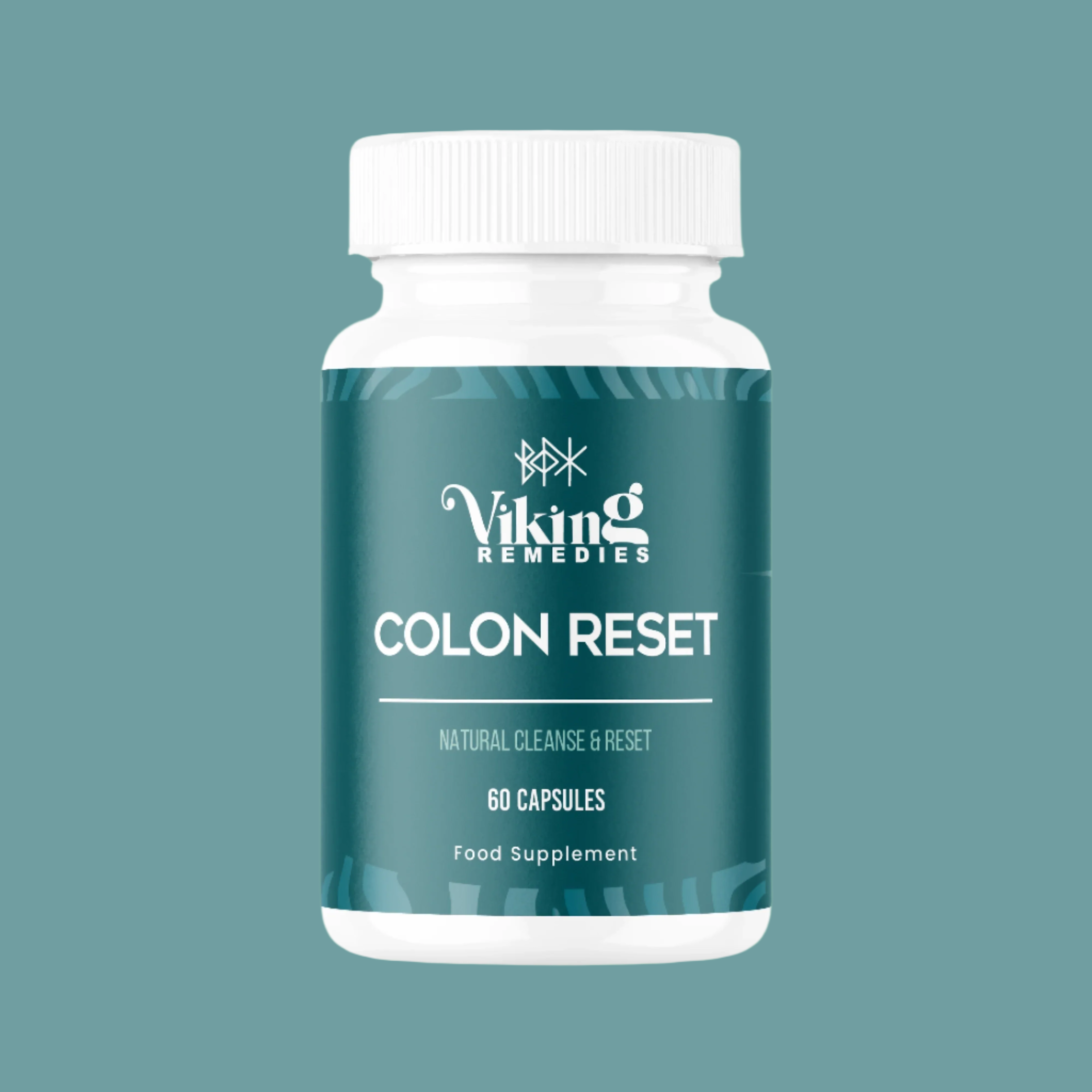 Colon Reset Supplement for gut health, formulated with fiber, probiotics, and natural ingredients for a gentle digestive cleanse.

Viking Remedies Colon Reset – a natural supplement designed to support digestion, promote regularity, and improve gut microbiome balance.








