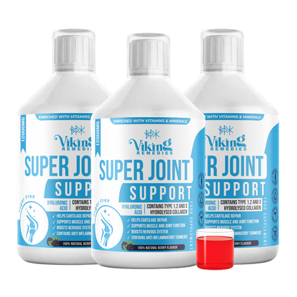 3 x 500ml Super Joint Collagen  Type 1,2 &3 with Turmeric and MSM