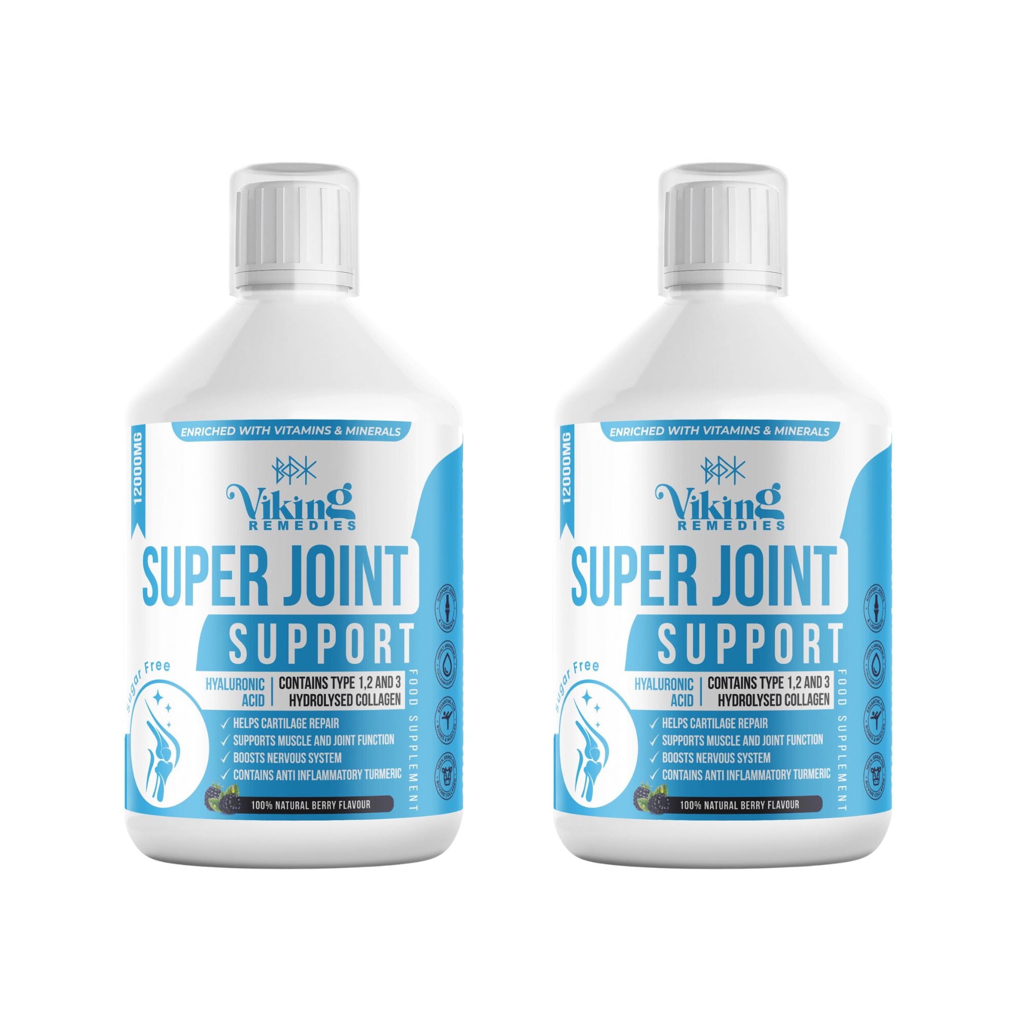 2 x 500ml Super Joint Collagen  Type 1,2 &3 with Turmeric and MSM