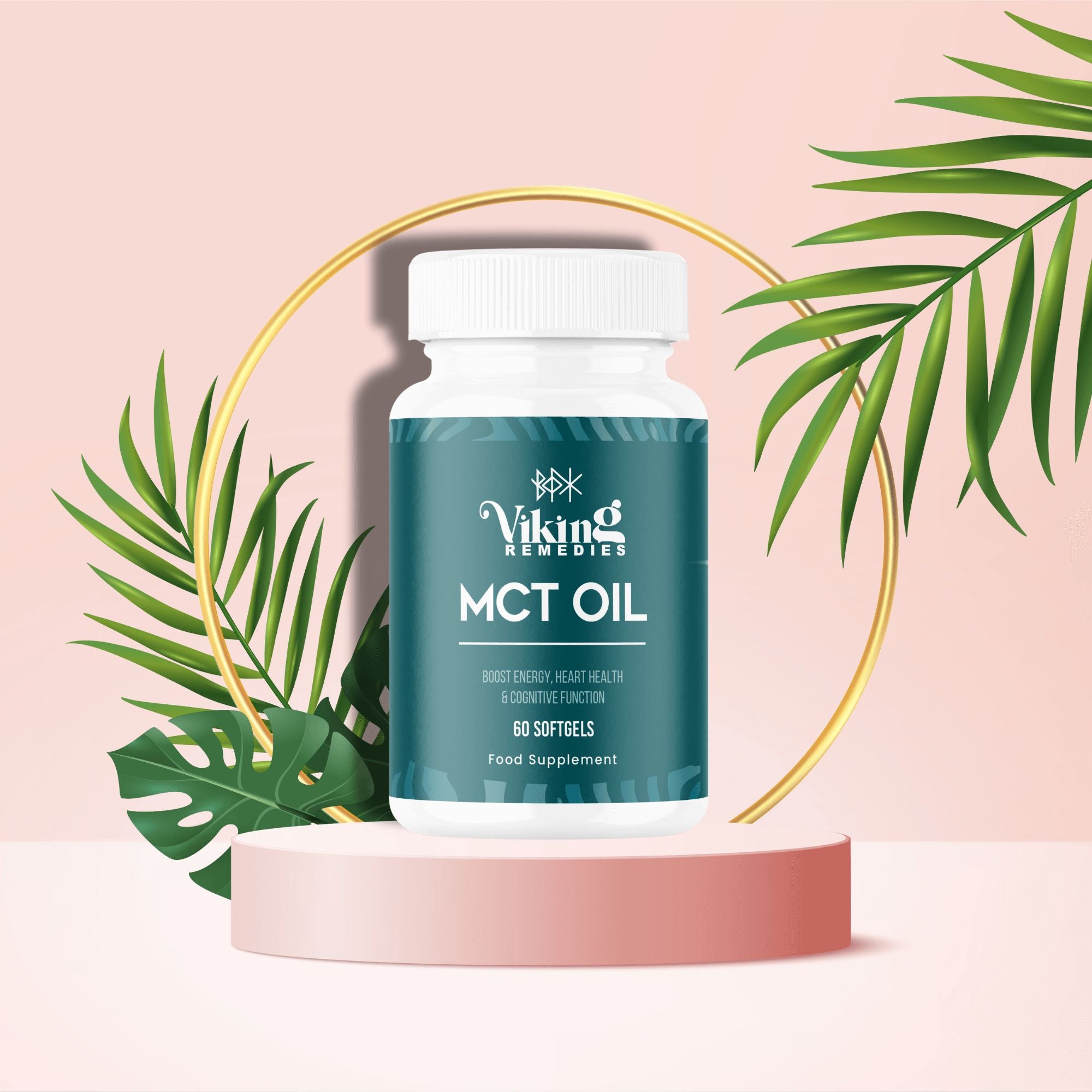 Viking Remedies MCT Oil – Premium MCT supplement in softgel form. Supports weight loss, boosts energy, and enhances cognitive function naturally.