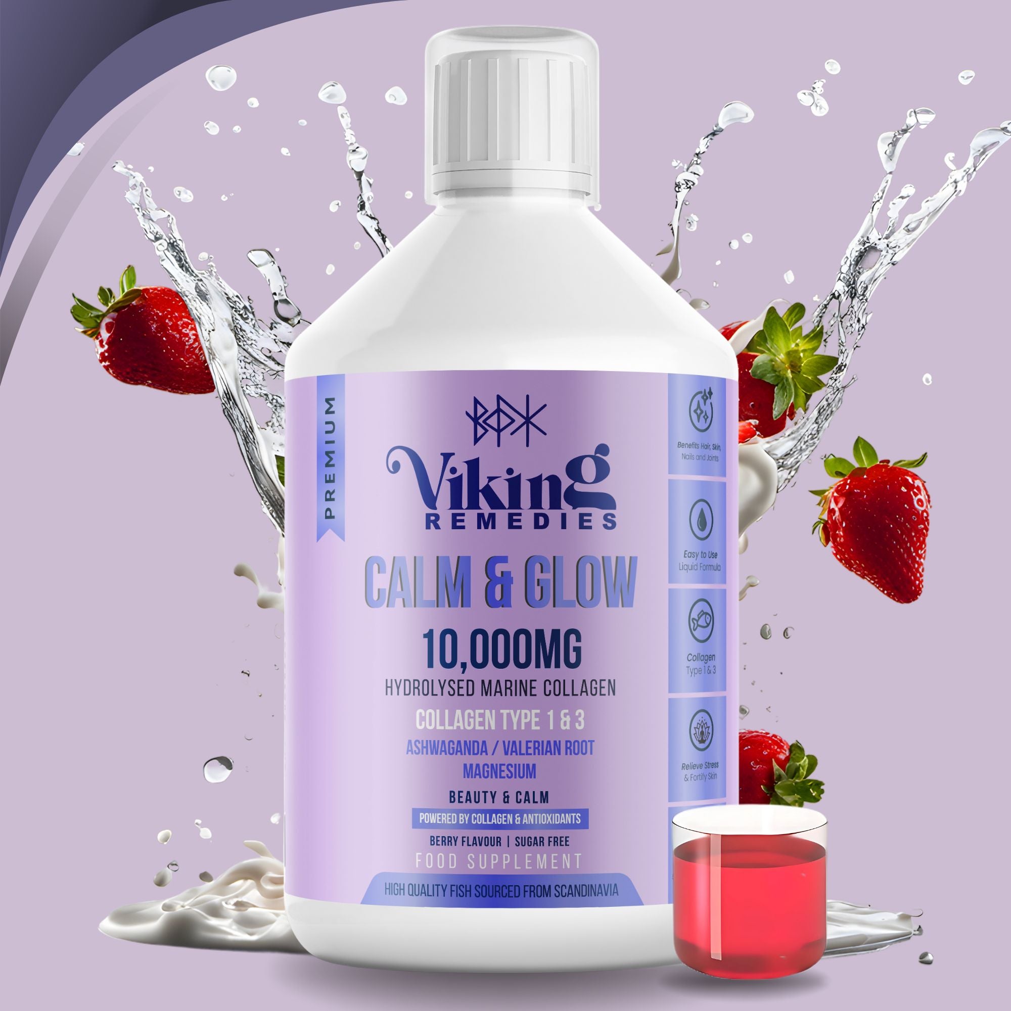Calm & Glow – Marine Collagen Liquid 500ml