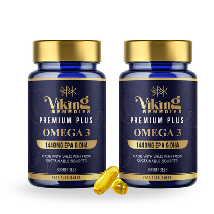 2 x Premium Plus Omega-3 High EPA/DHA