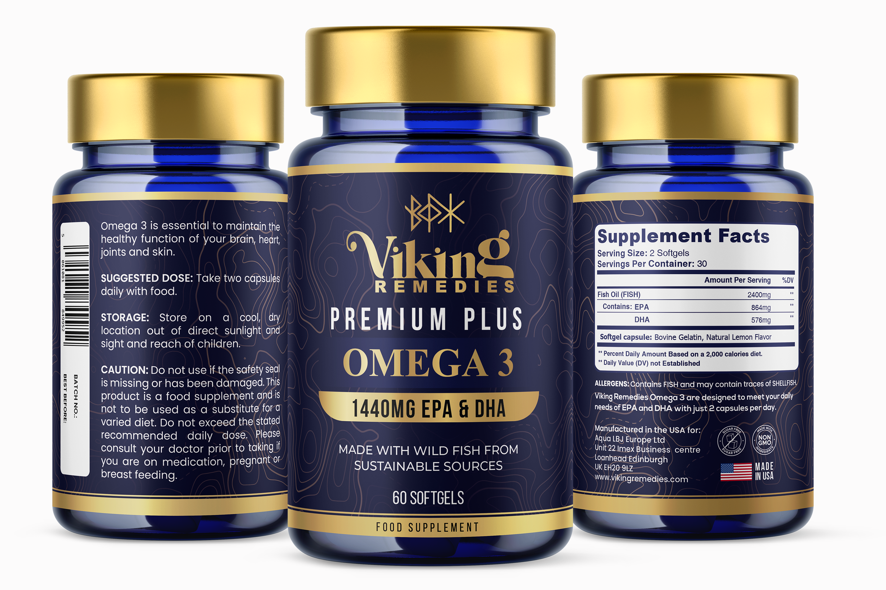 Premium Plus Omega-3 High EPA/DHA