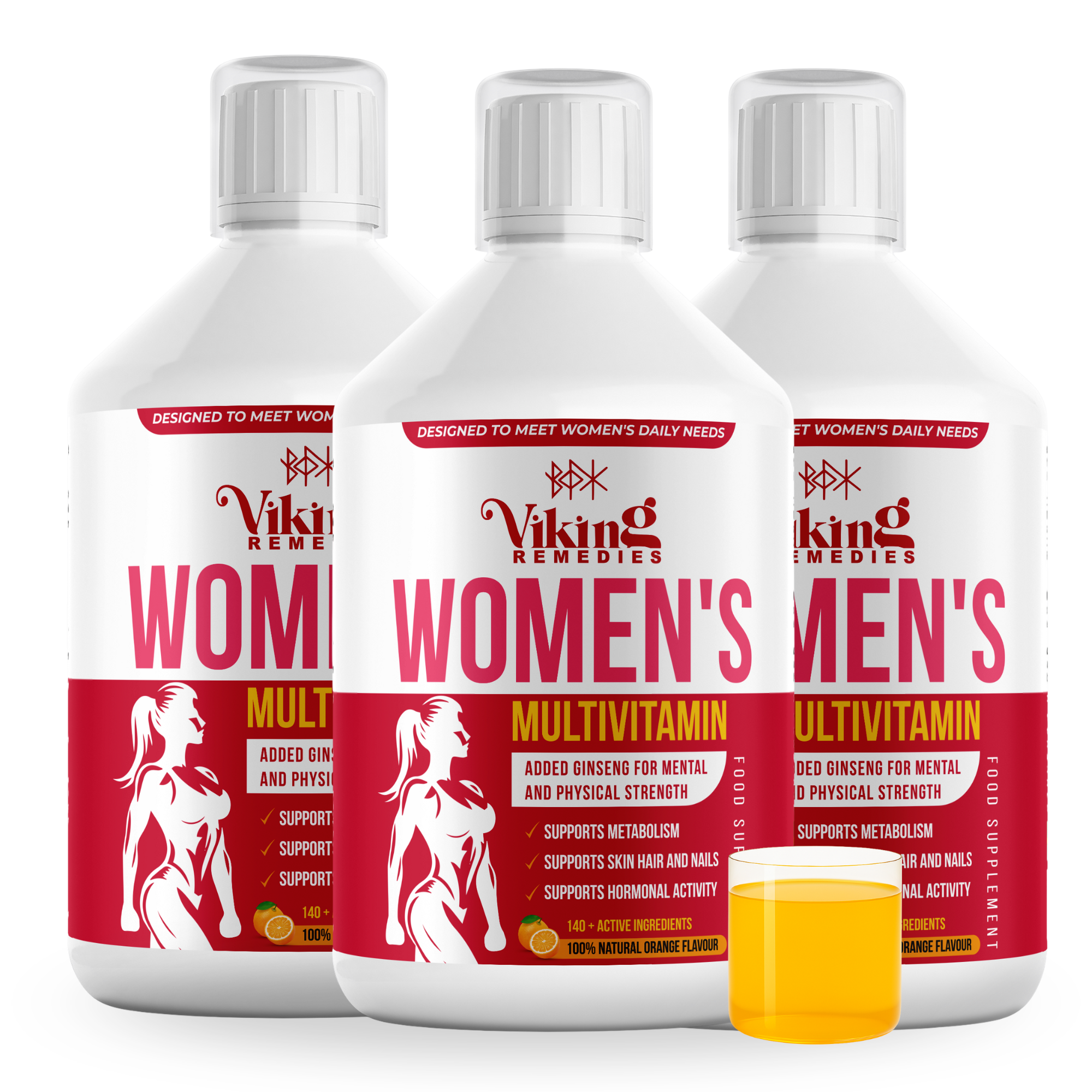 2 x Liquid Multivitamin for Women 66 Day Supply