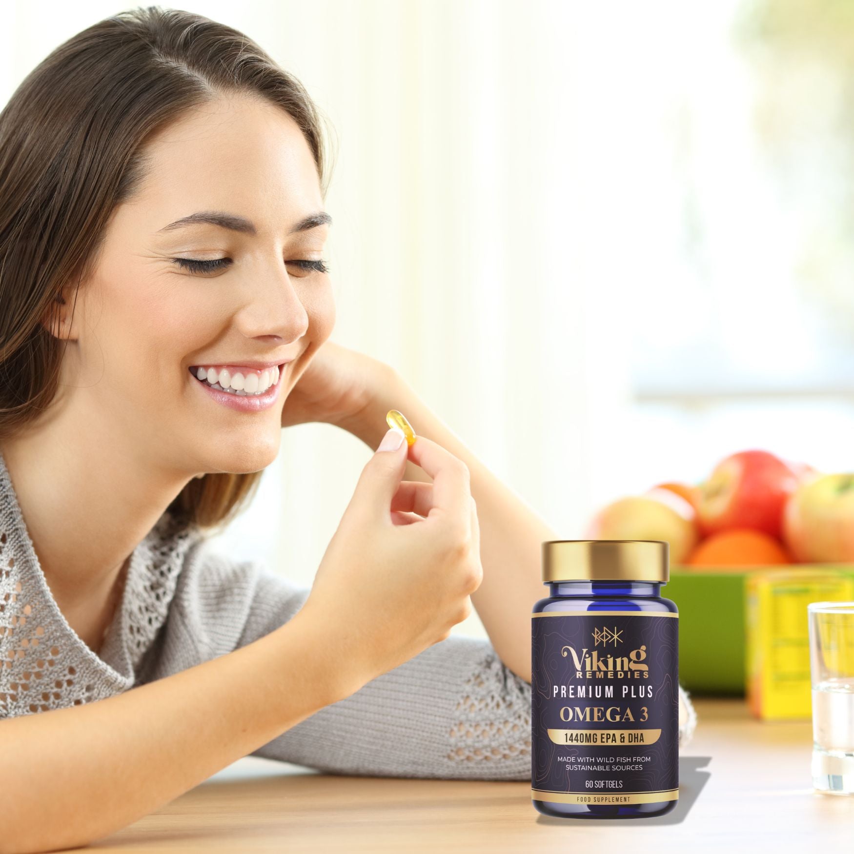 View details for Premium Plus Omega-3 – high EPA/DHA content for premium heart health, cognitive function, and joint mobility supplement.