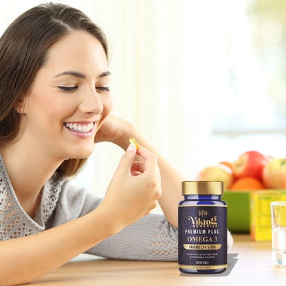 View details for Premium Plus Omega-3 – high EPA/DHA content for premium heart health, cognitive function, and joint mobility supplement.